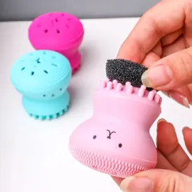 Silicone Octopus Facial Cleansing Brush (1 pc)